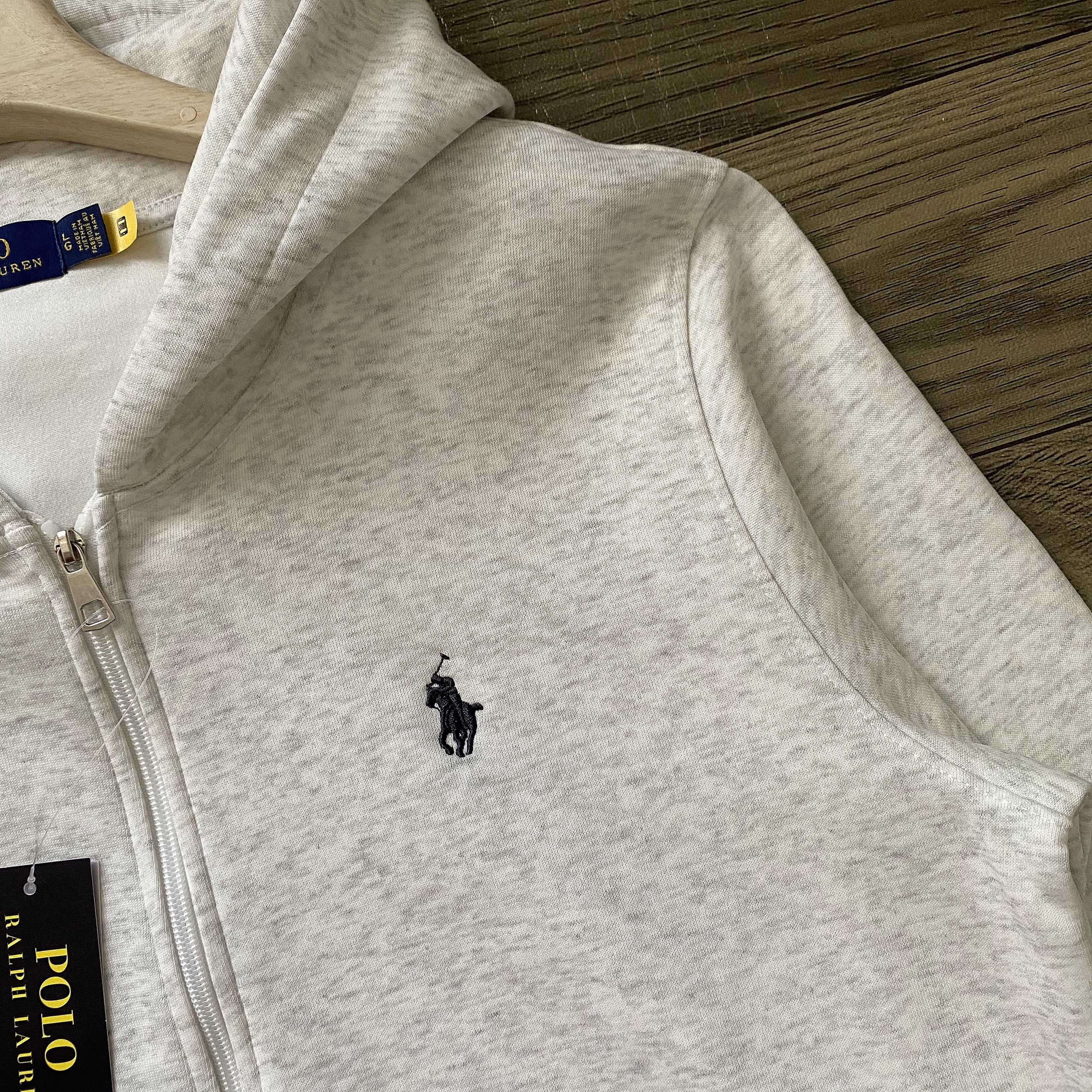 Ralph Lauren Pony Embroidered Zip Hoodie