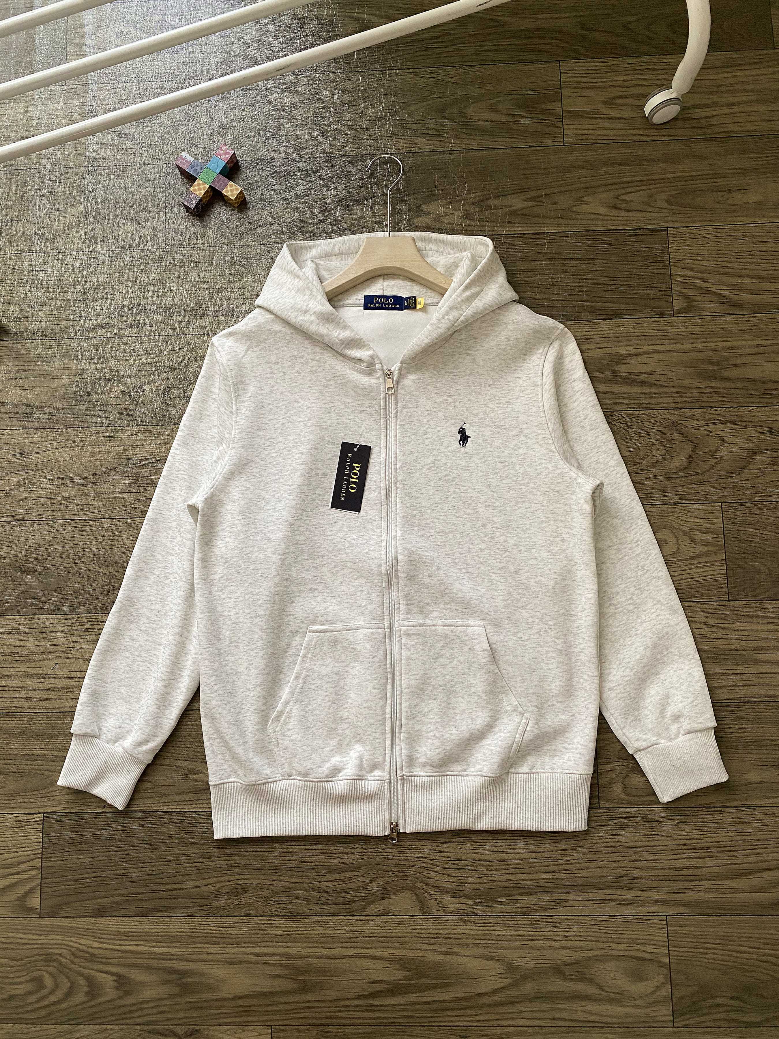 Ralph Lauren Pony Embroidered Zip Hoodie