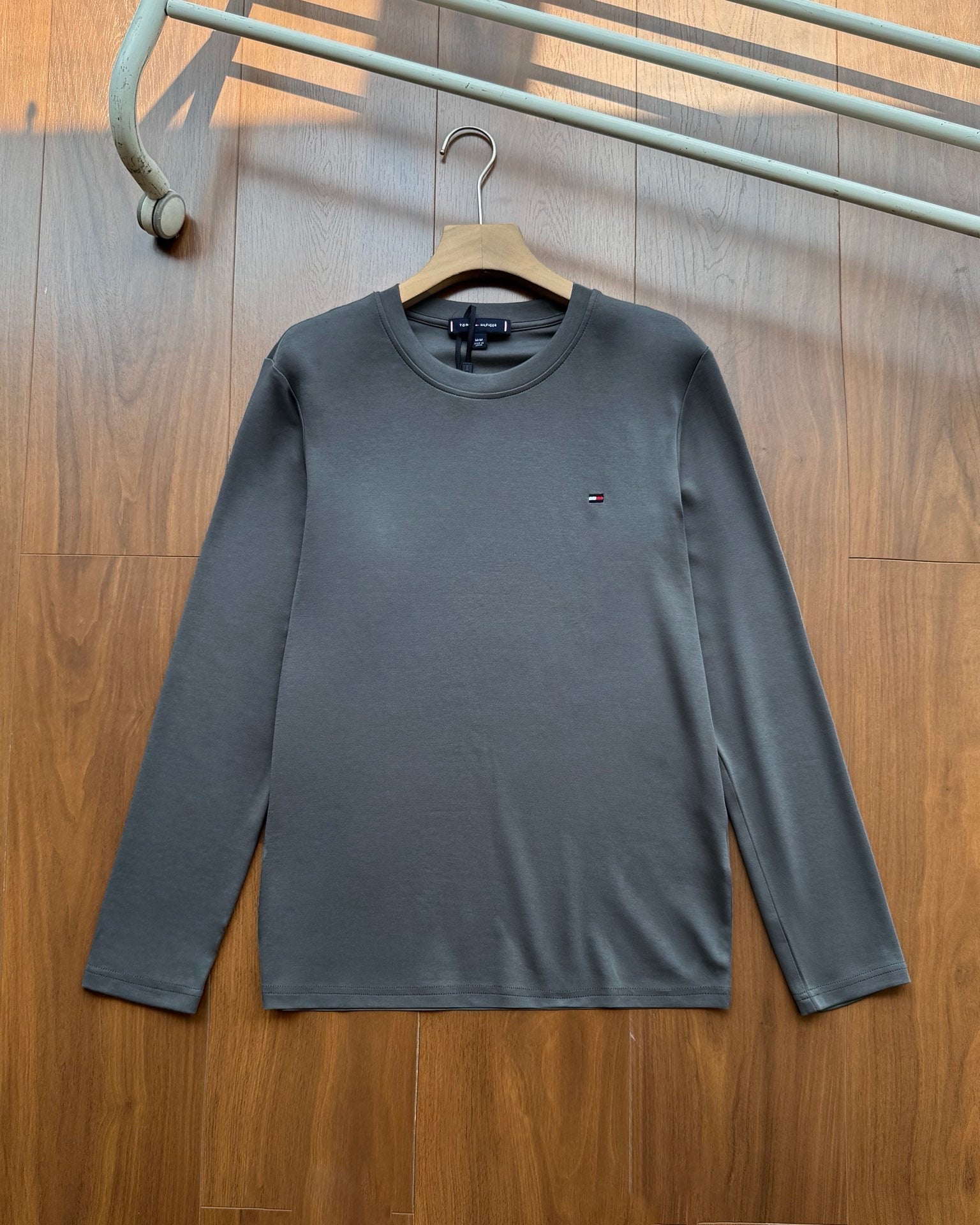 Tommy Hilfiger Classic Embroidered Long Sleeve T-Shirt