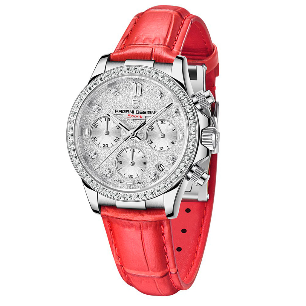 Pagani Design Daisy Red Women's Watch