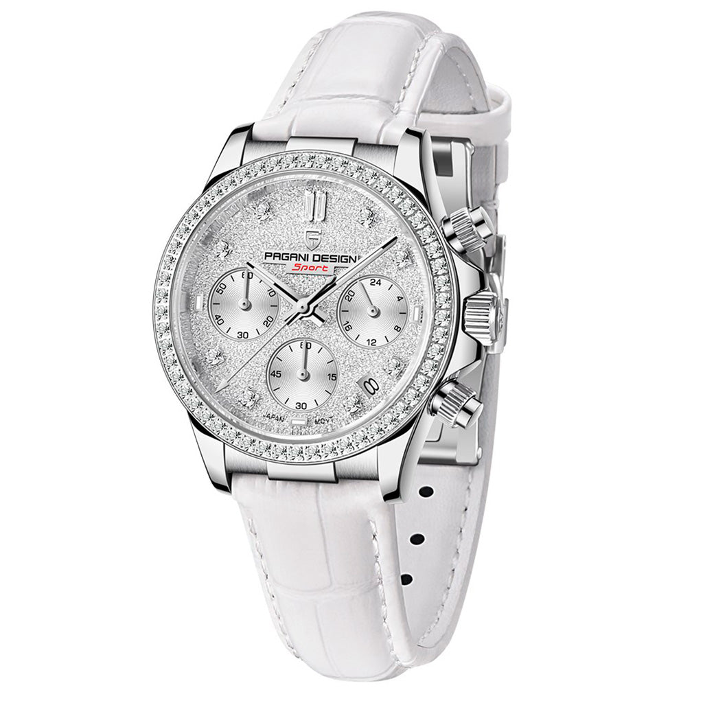 Pagani Design Daisy White Women's Watch