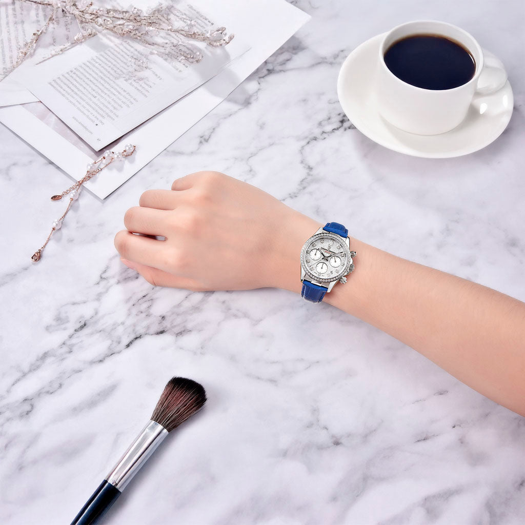 Pagani Design Daisy Blue Women's Watch