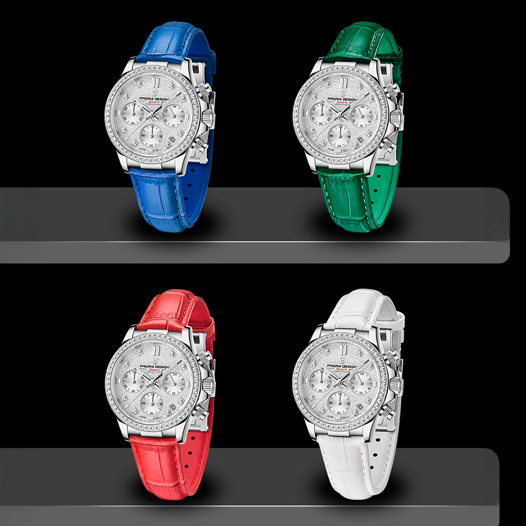 Pagani Design Daisy White Women's Watch